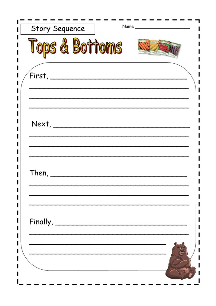 Tops & Bottoms Reading Comprehension Made By Teachers