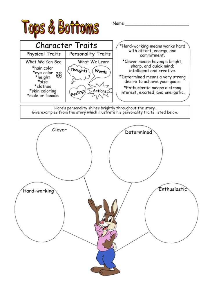 Tops & Bottoms Reading Comprehension Made By Teachers