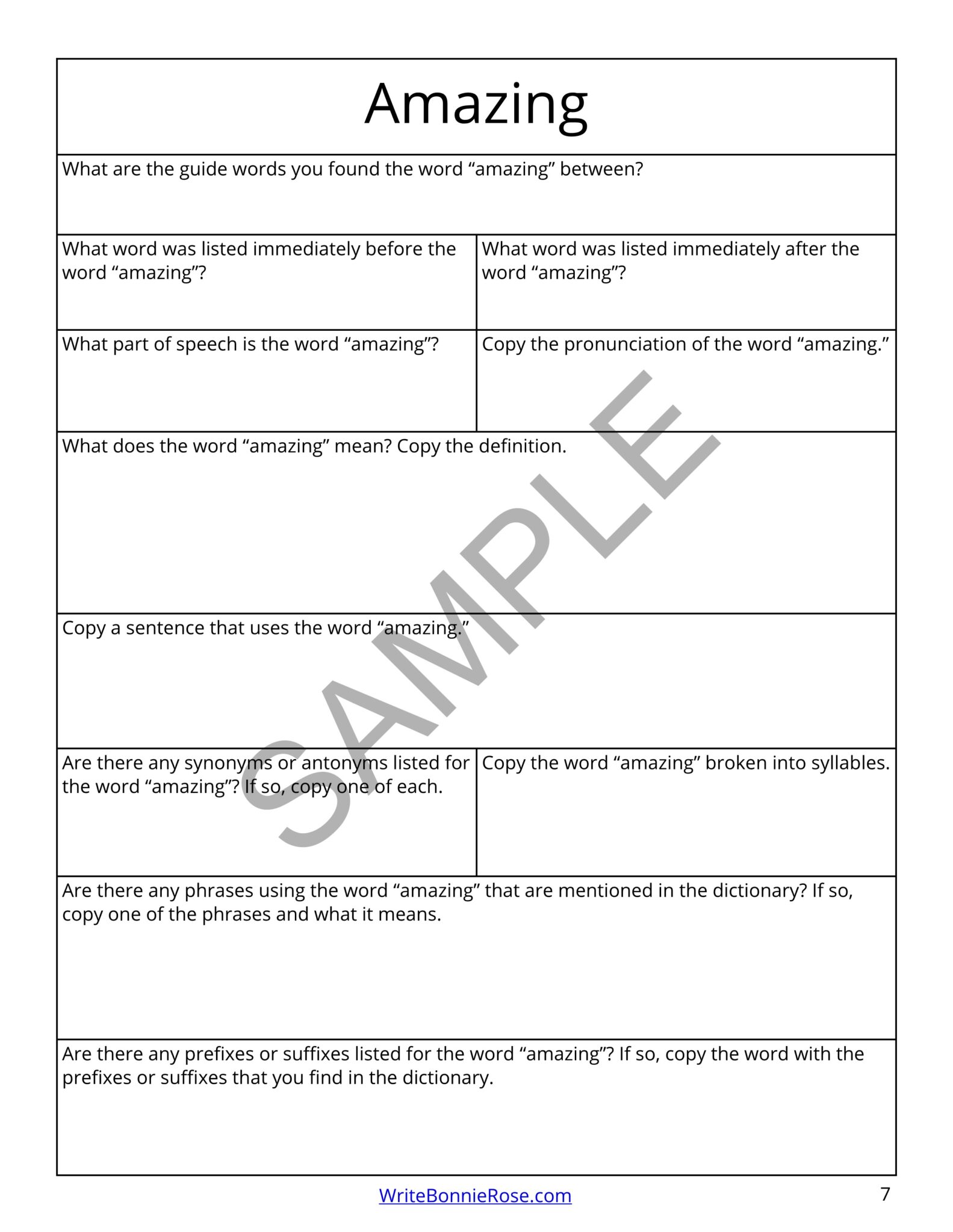 How to Use a Dictionary & Thesaurus Made By Teachers