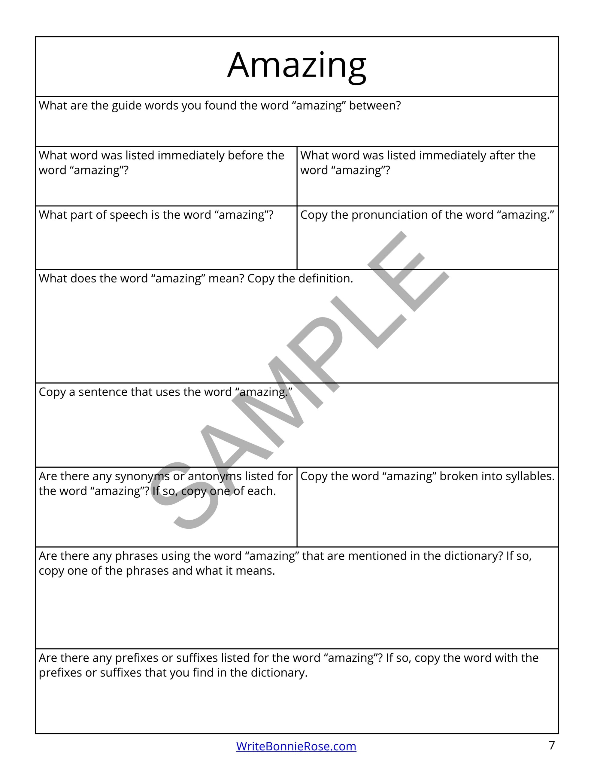 How to Use a Dictionary & Thesaurus Made By Teachers