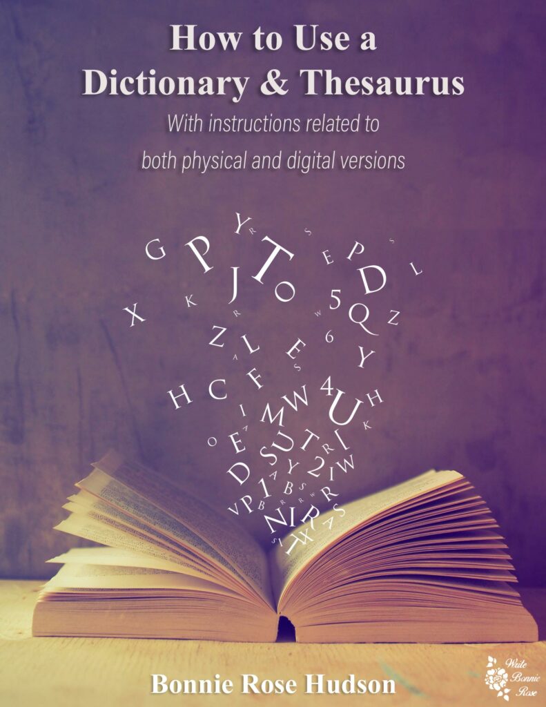 How to Use a Dictionary & Thesaurus Made By Teachers