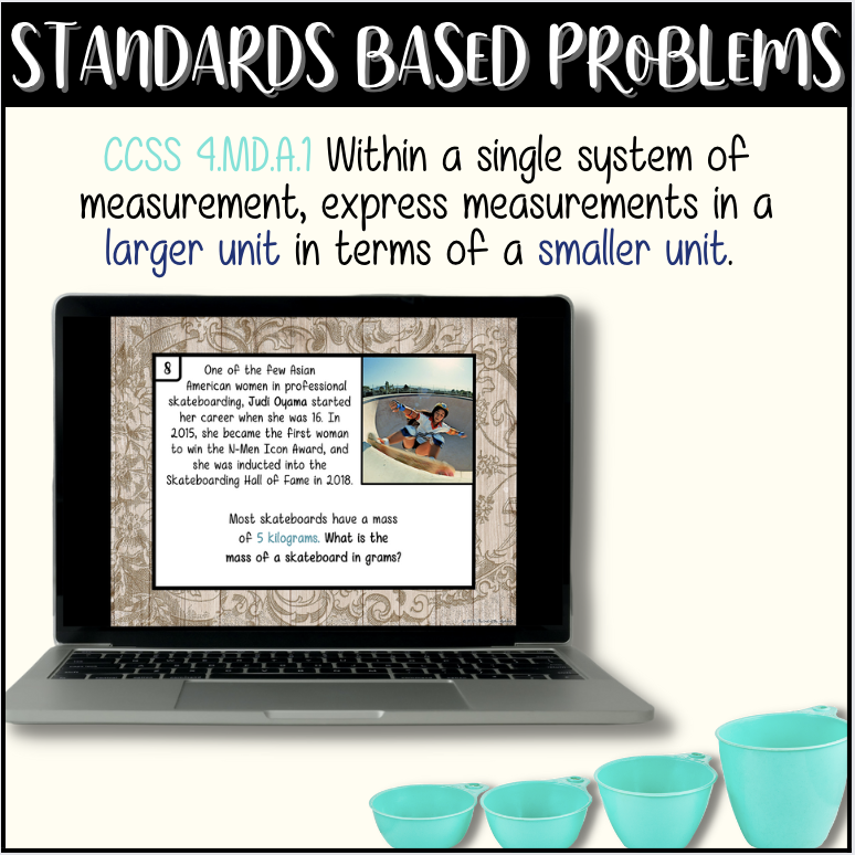 Converting Measurements related to Women's History - Task Cards ...