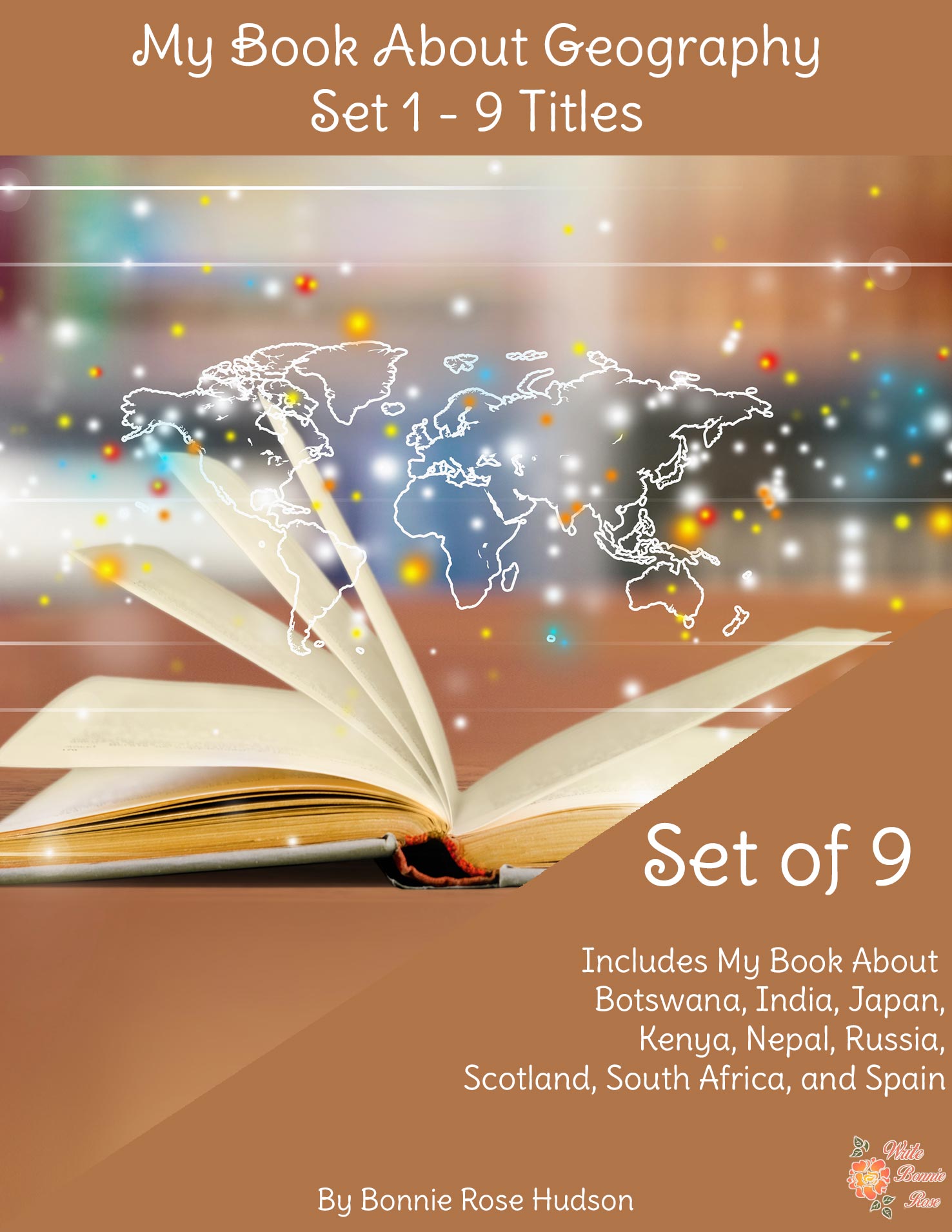 My Book About with Print Copywork: Set 1