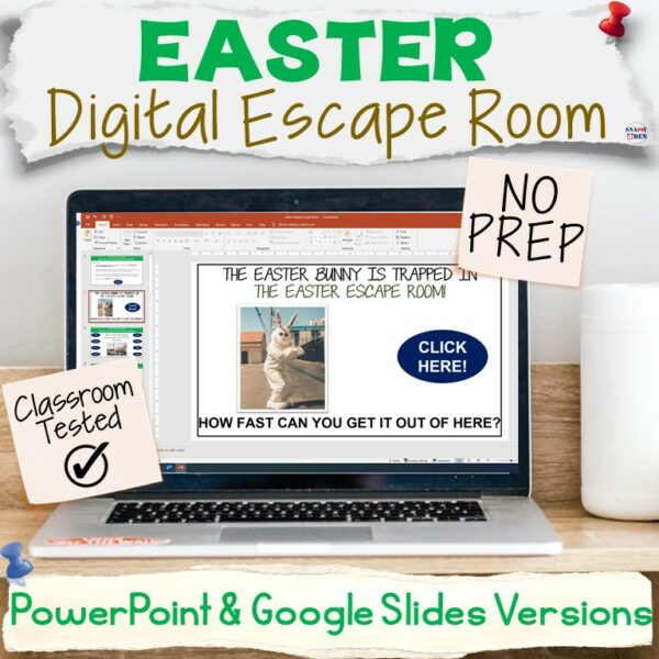 Easter Escape Room - PowerPoint and Google Slides Digital Versions ...