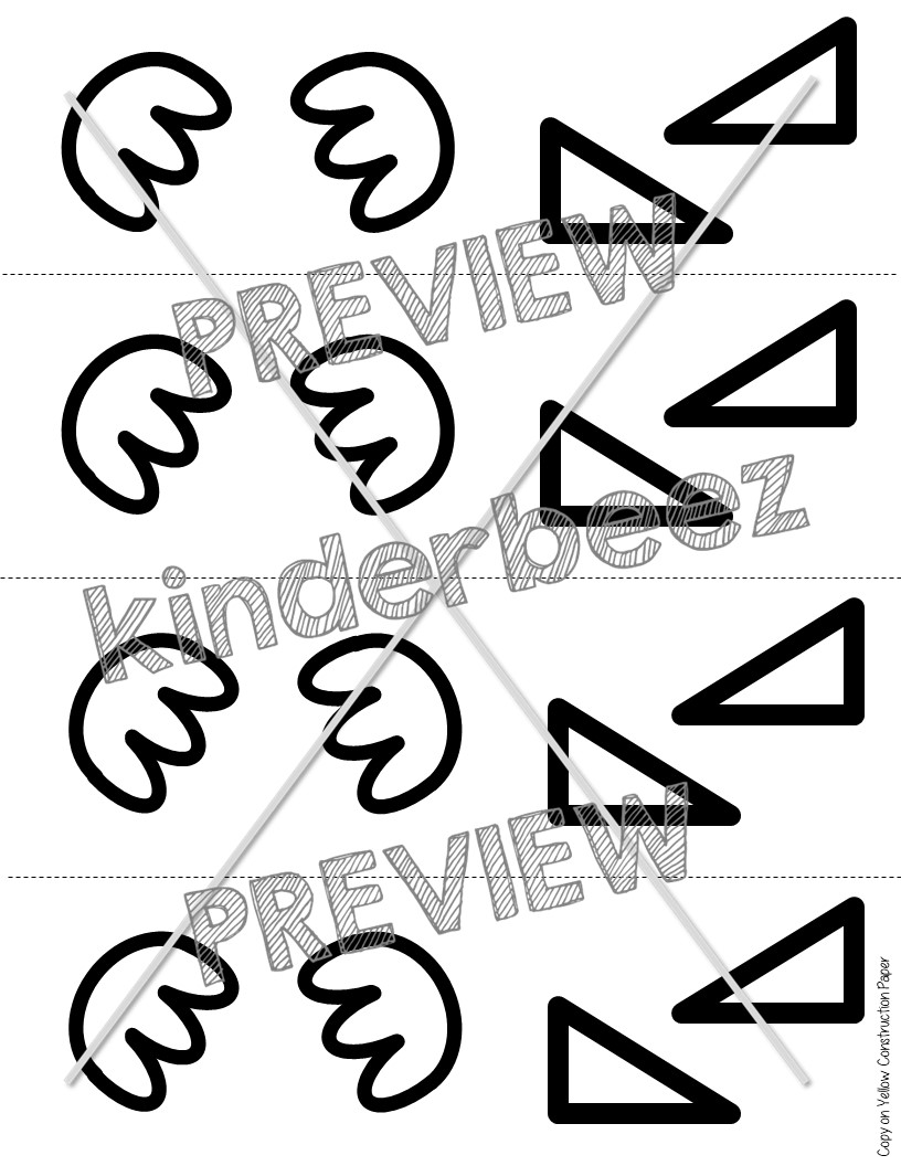 Triangle Craft, Triangle poem, Shape Craft Made By Teachers