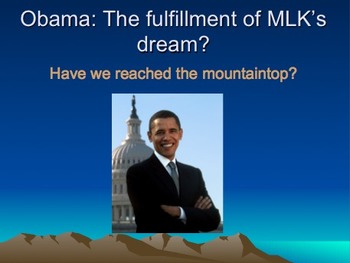 Looking Down From the Mountaintop: Comparing Media Reactions to Obama's Election