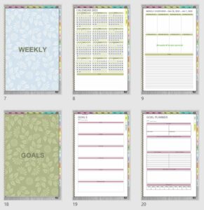 2023 Digital and Printable Planner - Days, Weeks, Months, Year | Made ...
