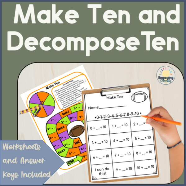 Addition Make Ten Facts