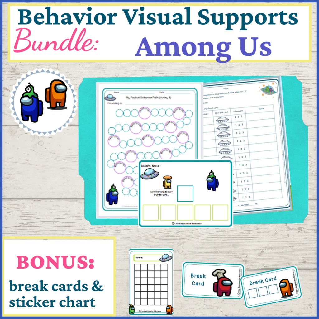 Behavior Visual Supports- Emojis | Made By Teachers