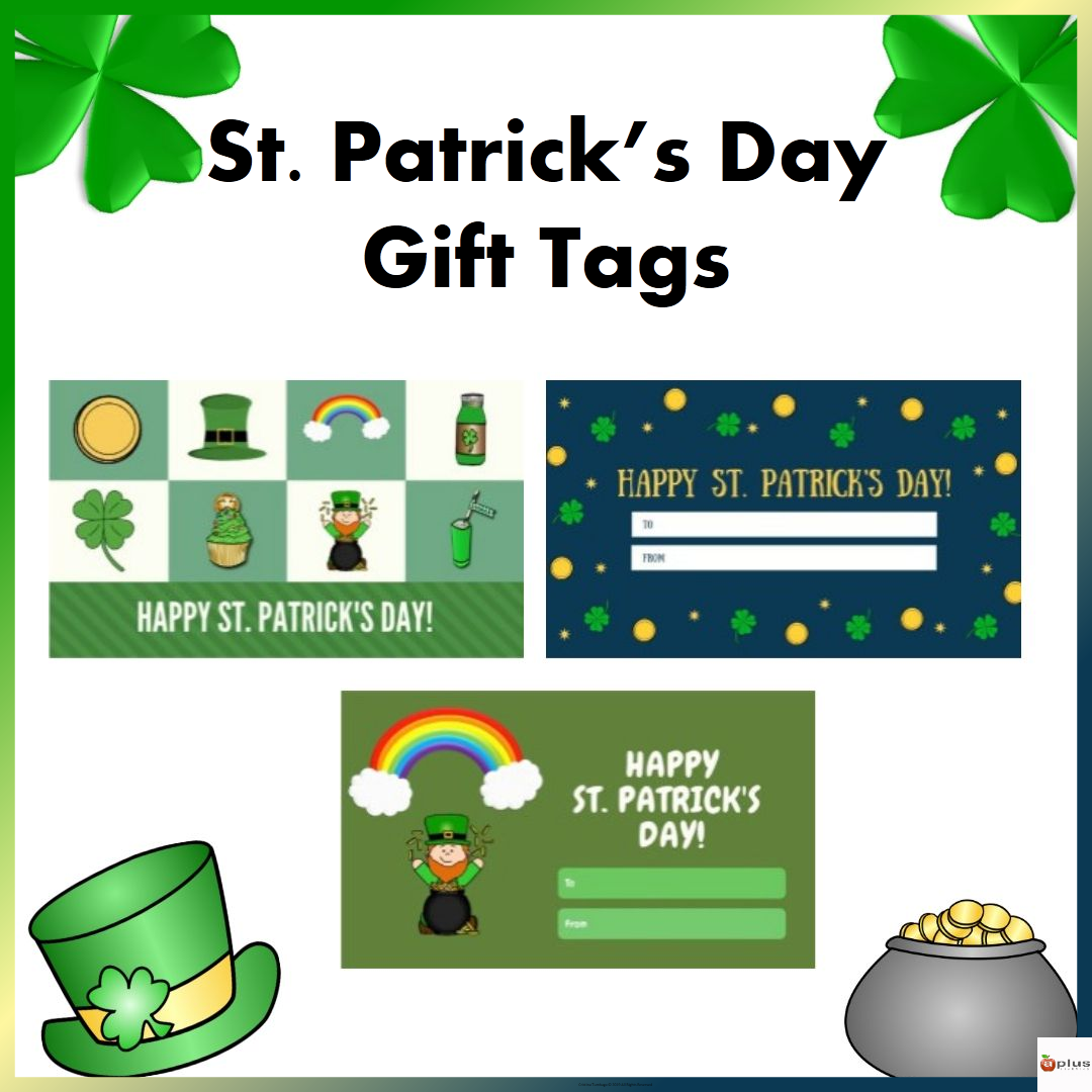 St. Patrick's Day Gift Tags