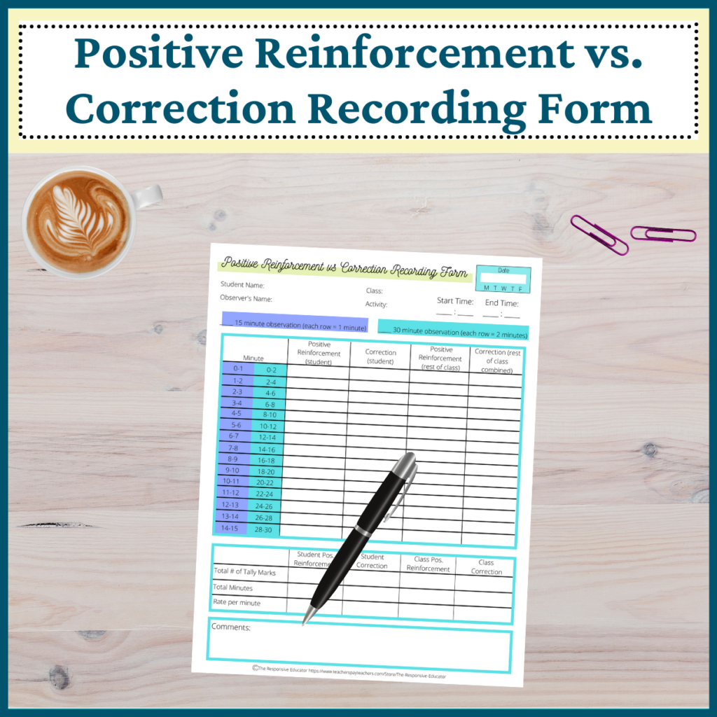 Behavior Tracking Forms | Made By Teachers