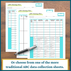 ABC Behavior Charting | Made By Teachers