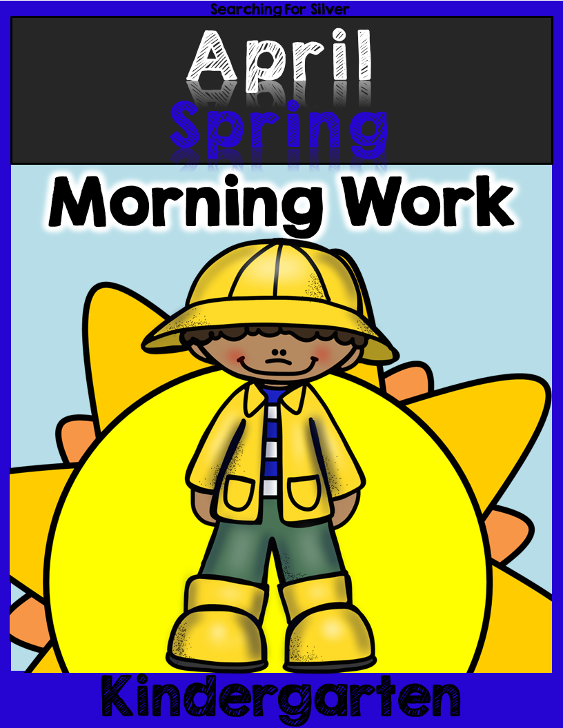 April Morning Work Kindergarten Made By Teachers