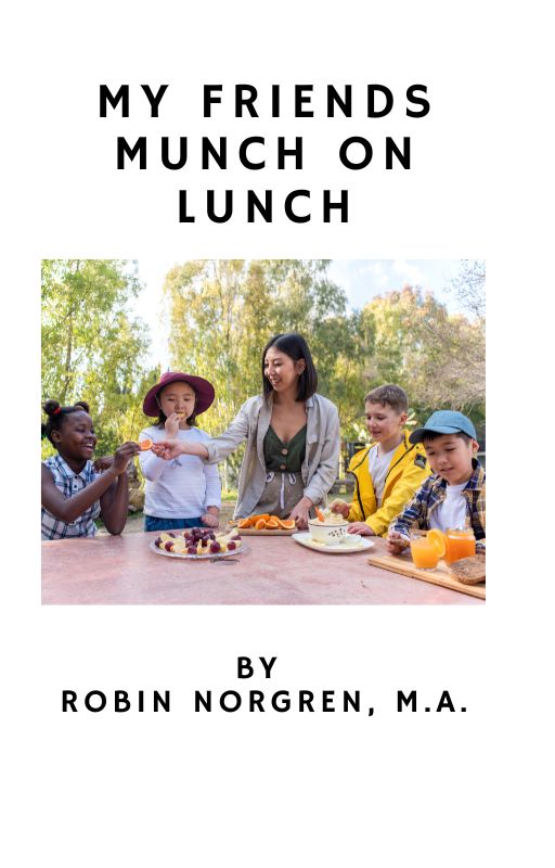 Montessori Book Blue Series Preschool Reader Friends Lunch Book Learn to Read