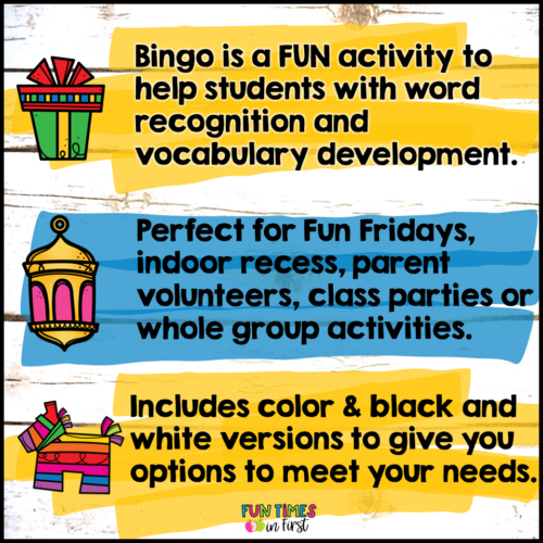 Holidays Around the World Bingo Game | Made By Teachers