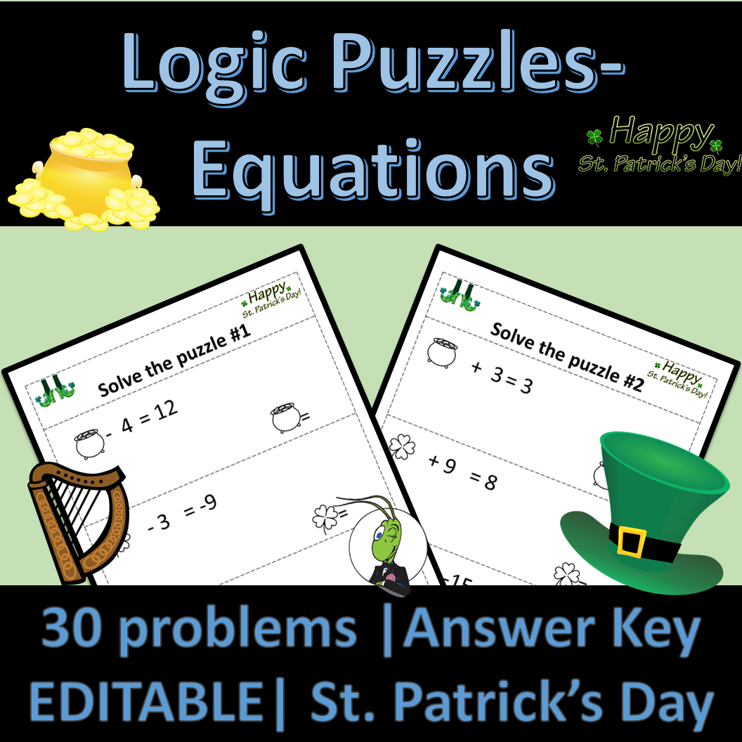 Thanksgiving Solving Logic Puzzle | Made By Teachers