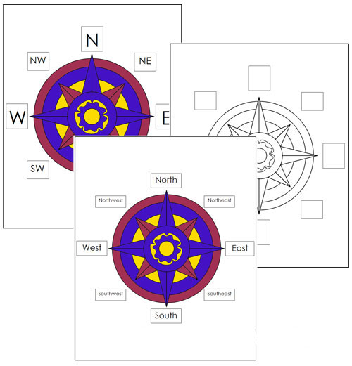 FREE Compass Rose Printables Made By Teachers