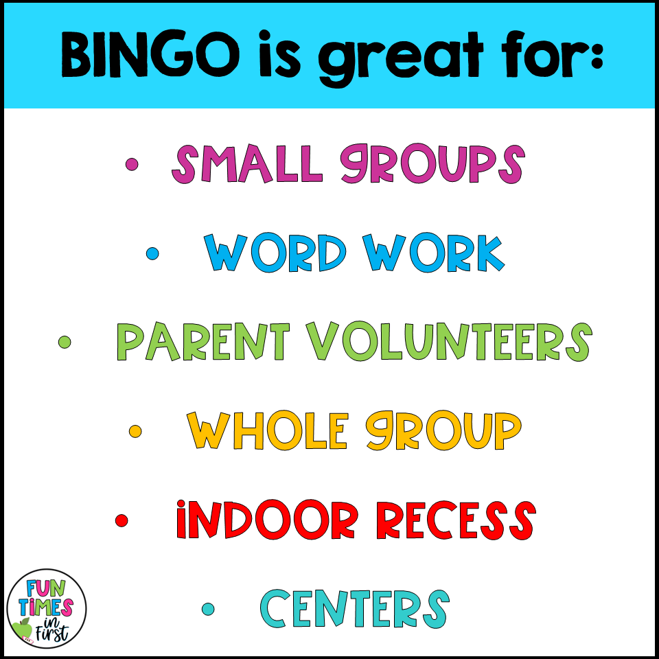 R Blends Short Vowel BINGO Game | No Prep Phonics Games | 1st Grade ...