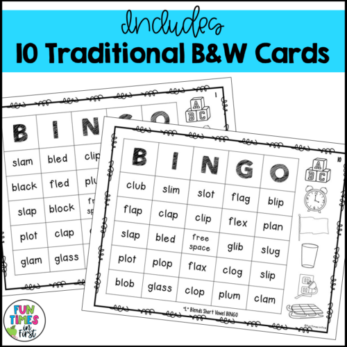 L Blends Short Vowel Game | No Prep Phonics Games | 1st Grade Phonics ...