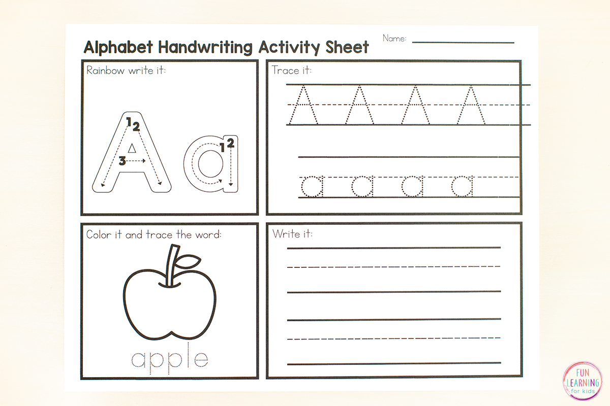 Alphabet Letter Formation Worksheets | Made By Teachers