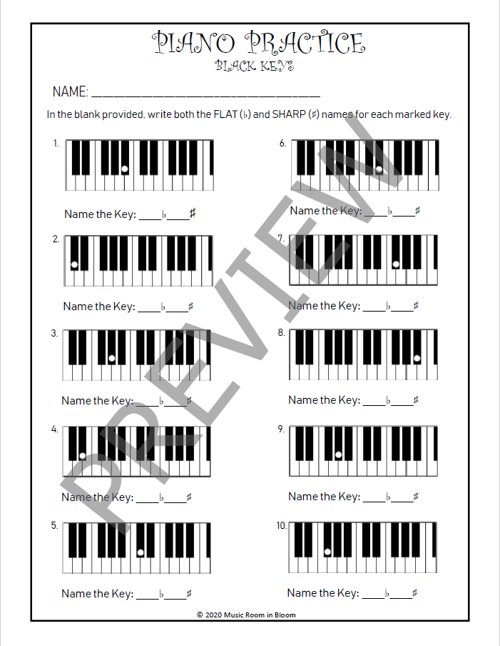 PIANO WORKSHEETS For Beginners Made By Teachers PIANO WORKSHEETS For Beginners Made By Teachers