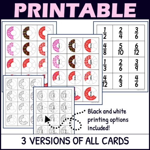 Valentines Day Equivalent Fractions Activity | Made By Teachers