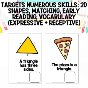 2D Shapes - Adapted Books | Made By Teachers