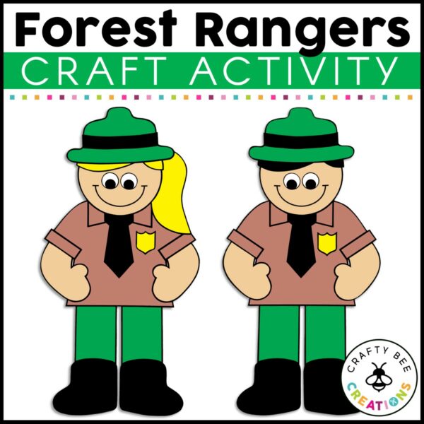 Forest Rangers Craft | Camping Activity | Camping Theme Activities ...