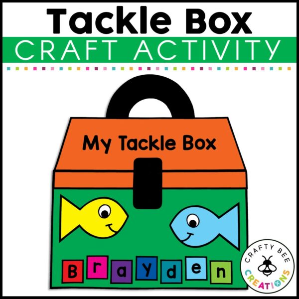 Tackle Box Name Craft Camping Theme Activities Fishing Craft