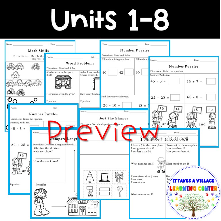 Illustrative Mathematics Bundle 1st Grade Made By Teachers