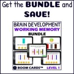Working Memory Activity - Level 1C - Boom™ Cards | Made By Teachers