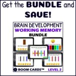 Working Memory Activity - Level 2C - Boom™ Cards | Made By Teachers