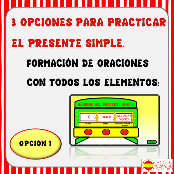 Spanish Present Simple no prep digital activity practice 35 Irregular ...