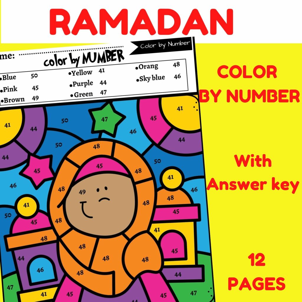 Ramadan Color By Number Ramadan Color By Code Ramadan Coloring Pages ramadan-color-by-number-ramadan-color-by-code-ramadan-coloring-pages