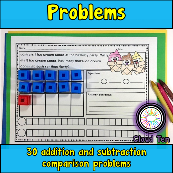 Comparison Word Problems Made By Teachers Comparison Word Problems Made By Teachers
