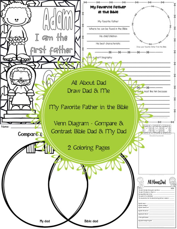 Fathers in the Bible Activity Pack - Made By Teachers