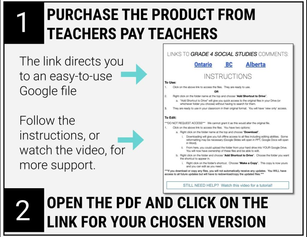 Social Studies Report Card Comments Ontario, Alberta and BC Grade 4