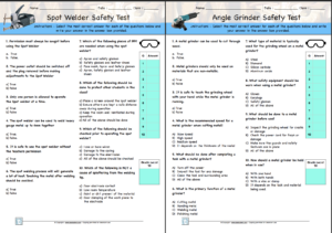 Metalwork Lessons - Set 3 "Printable Safety Tests" | Made By Teachers