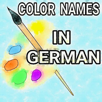 COLOR NAMES IN GERMAN