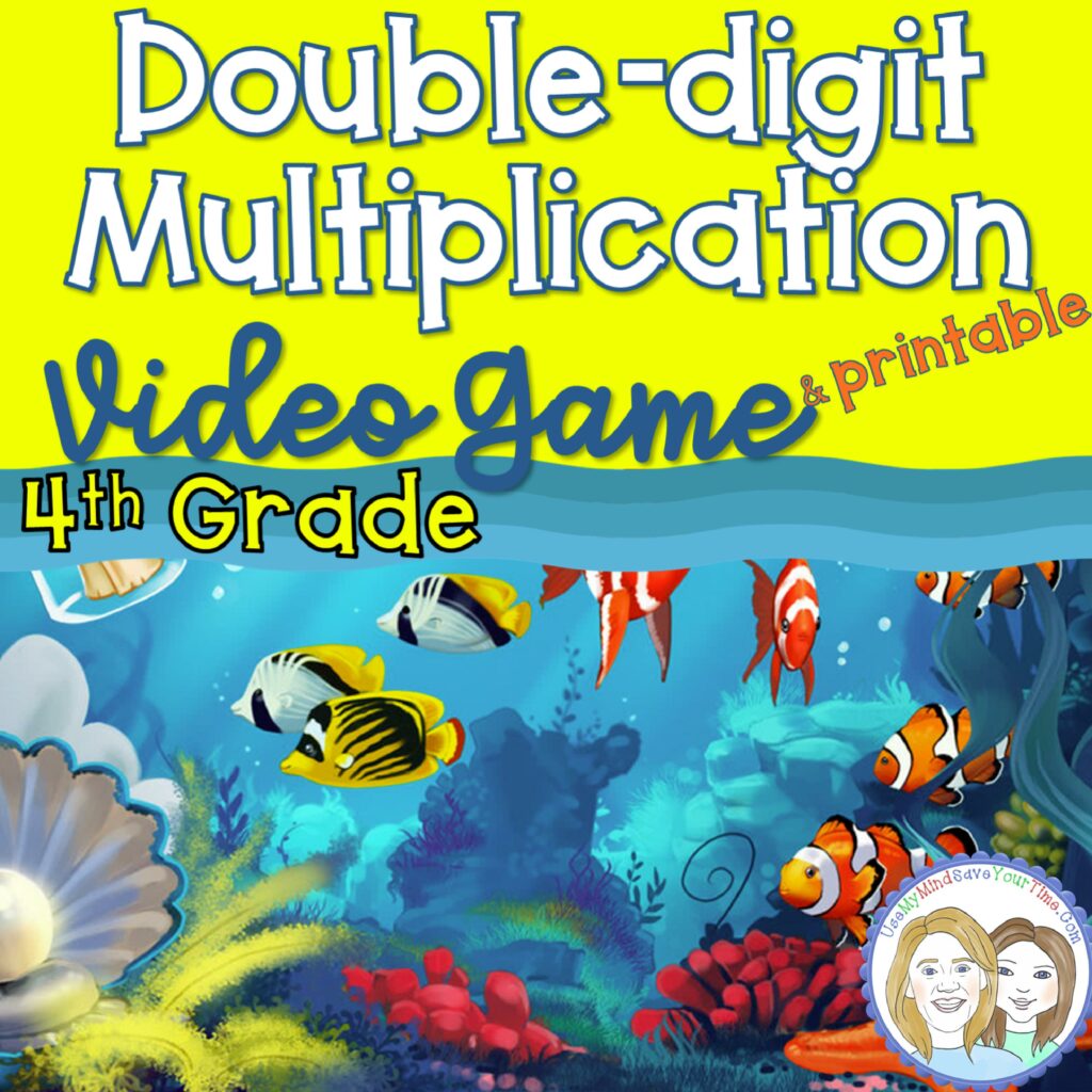 Double Digit Multiplication Game Early Finishers Digital Math Review