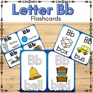 Letter Bb Flashcards