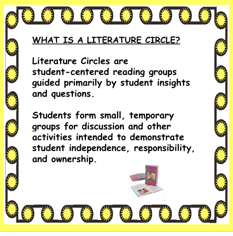 Introduce Literature Circles with Katie Woo Made By Teachers
