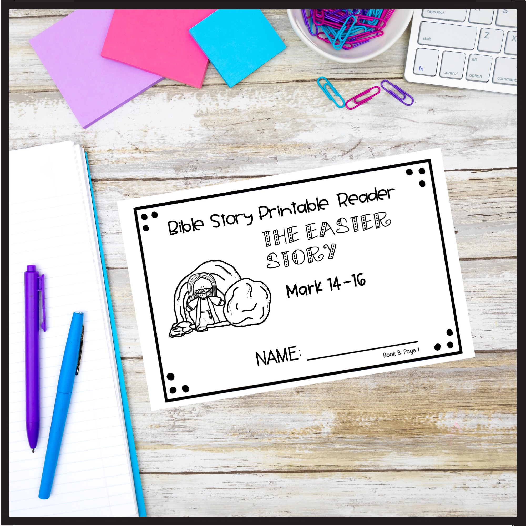 Easter Bible Story Printable Reader | Made By Teachers