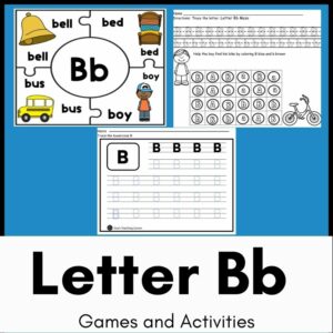 Letter Bb Worksheets