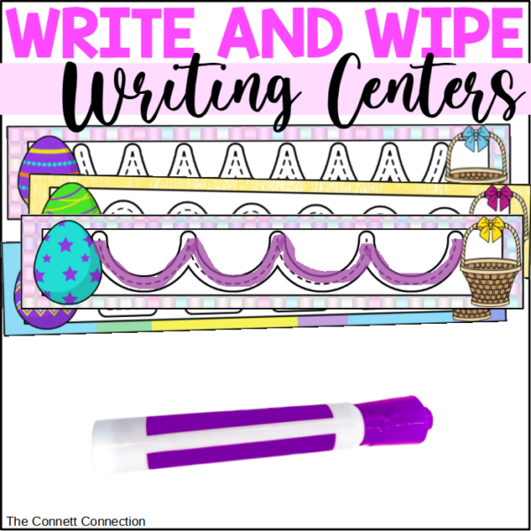Easter Prewriting Tracing Lines for Writing Centers and Fine Motor ...