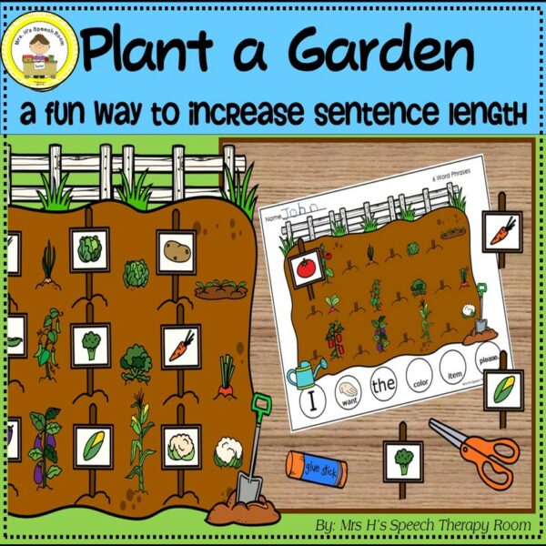 Build A Vegetable Garden to Increase Sentence Length Made By Teachers