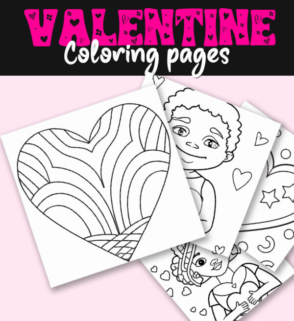 Valentines Day Coloring Pages 1st & 2nd Grade Levels | Worksheets and ...