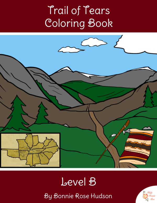 Trail Of Tears Coloring Book Level B Made By Teachers Trail Of Tears Coloring Book Level B Made By Teachers