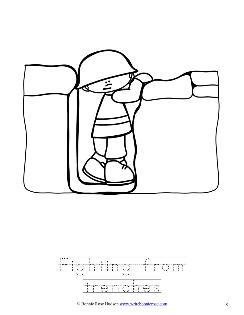 World War I Coloring Book-Level A | Made By Teachers