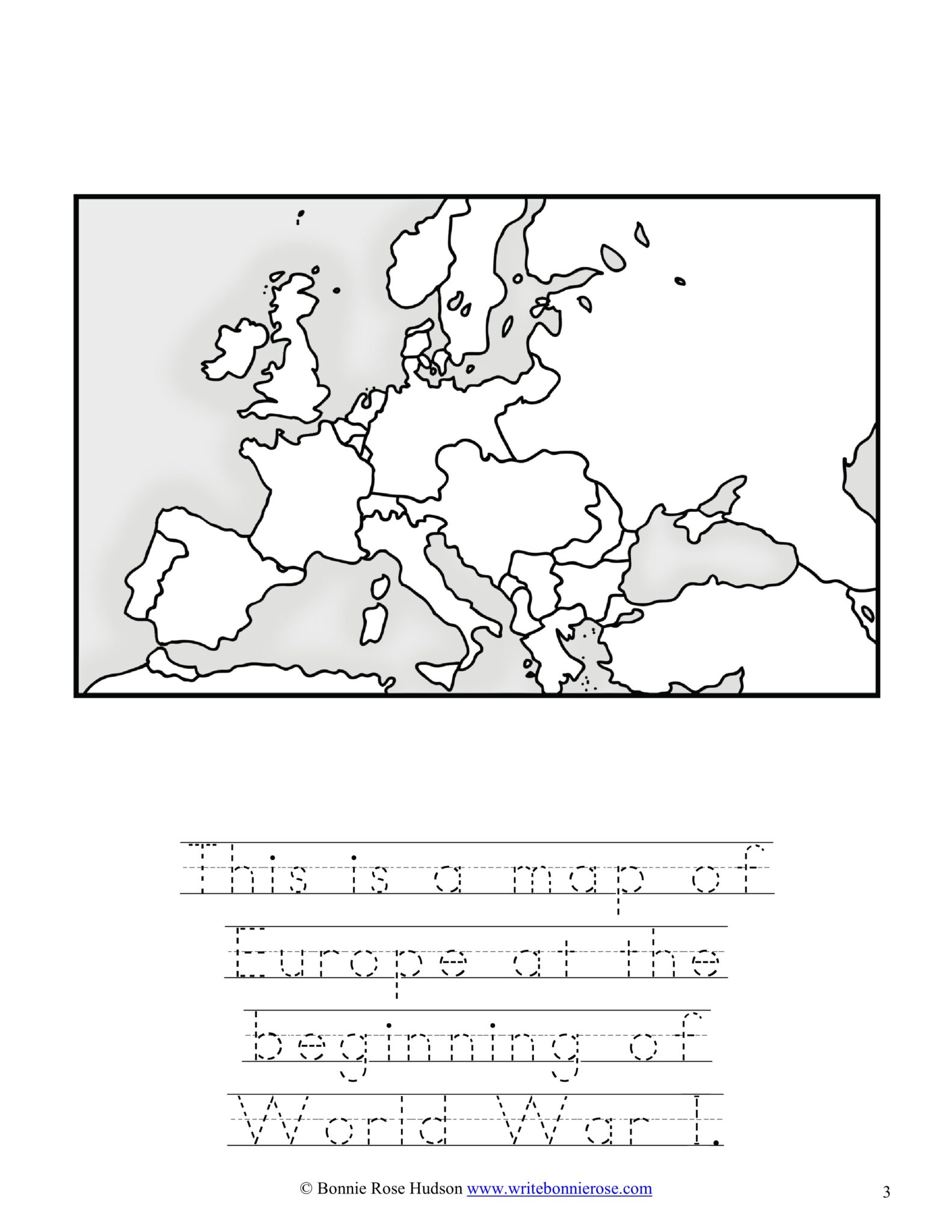 World War I Coloring Book-Level B | Made By Teachers